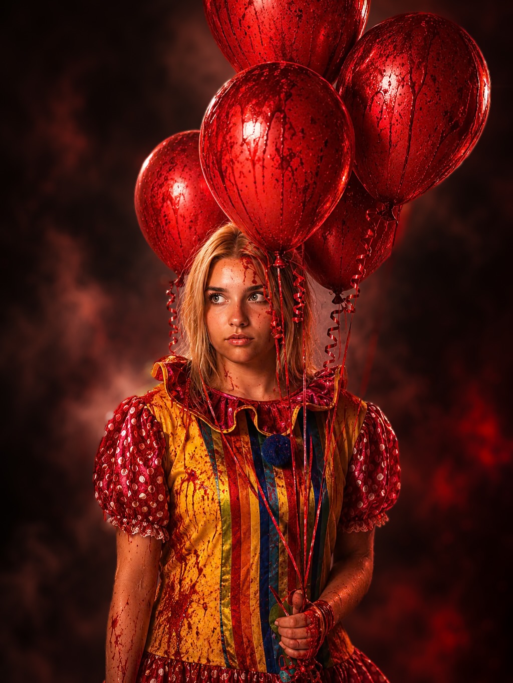 Photo by Eric 📸 on May 29, 2026. May be an image of one or more people, makeup, balloon and text.