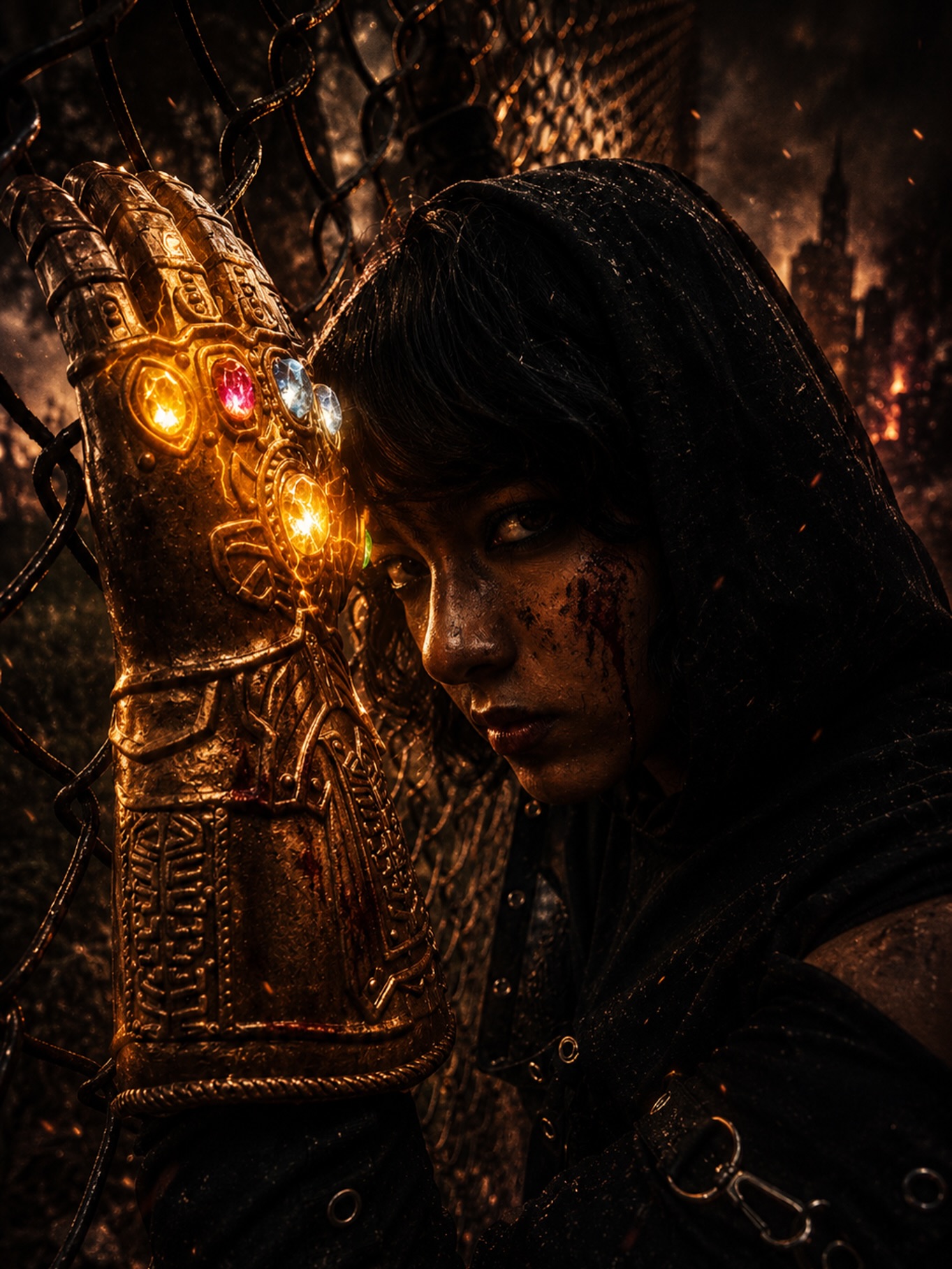 Photo by Eric 📸 on June 21, 2026. May be an image of cloak, costume, sword and text.