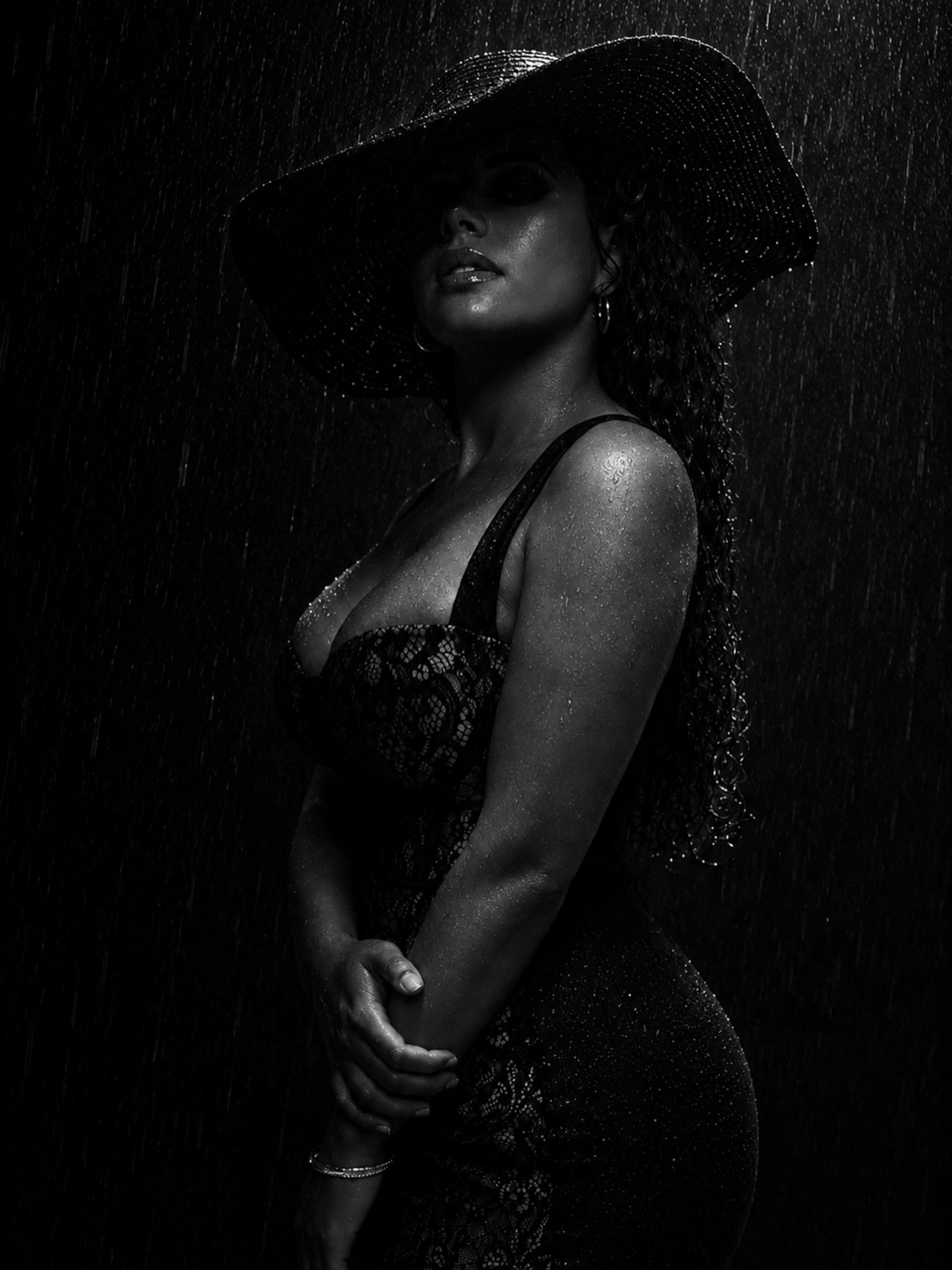 Photo by Eric 📸 on June 07, 2026. May be a black-and-white image of one or more people, umbrella and text.