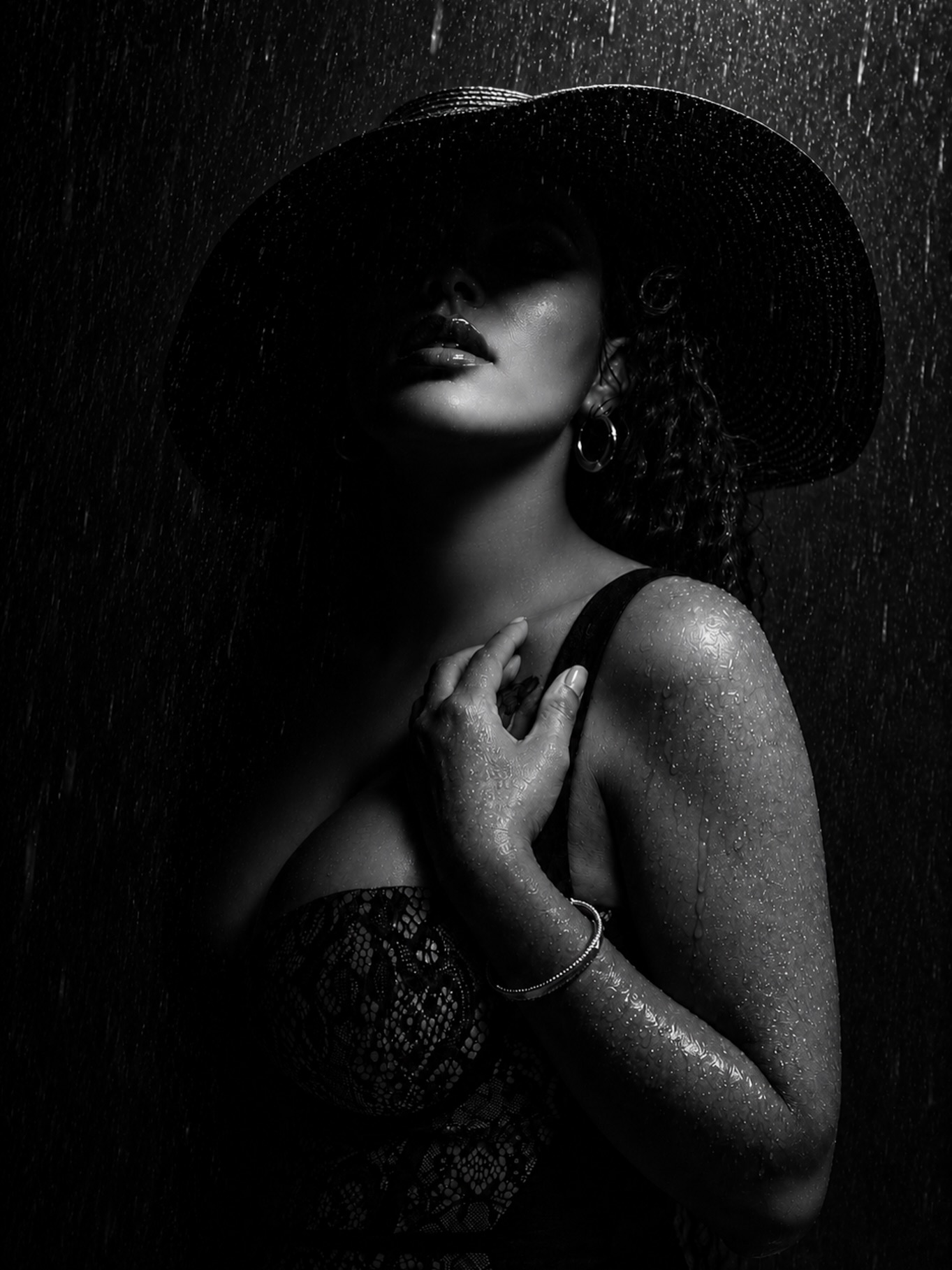 Photo by Eric 📸 on June 07, 2026. May be a black-and-white image of one or more people, makeup and text.